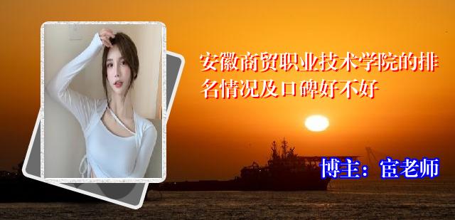 安徽商贸职业技术学院的排名情况及口碑好不好