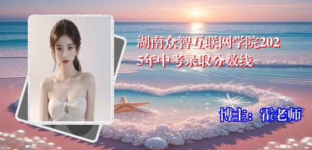 湖南众智互联网学院2025年中考录取分数线