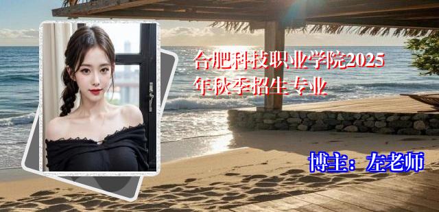 合肥科技职业学院2025年秋季招生专业