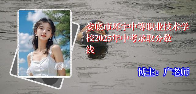 娄底市环宇中等职业技术学校2025年中考录取分数线