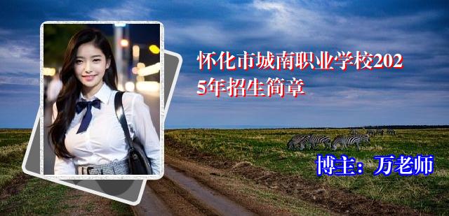 怀化市城南职业学校2025年招生简章