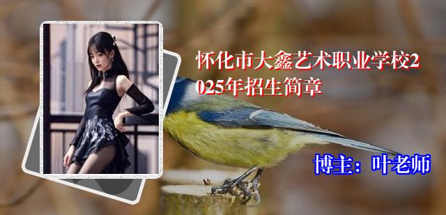 怀化市大鑫艺术职业学校2025年招生简章