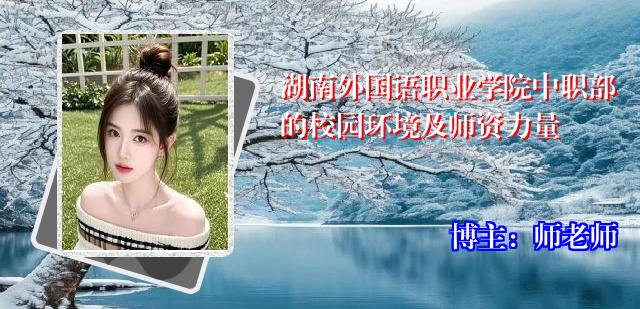 湖南外国语职业学院中职部的校园环境及师资力量