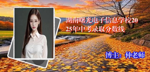 湖南曙光电子信息学校2025年中考录取分数线
