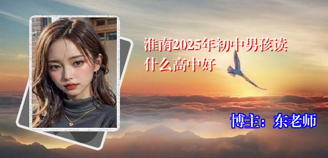 淮南2025年初中男孩读什么高中好