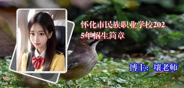怀化市民族职业学校2025年招生简章
