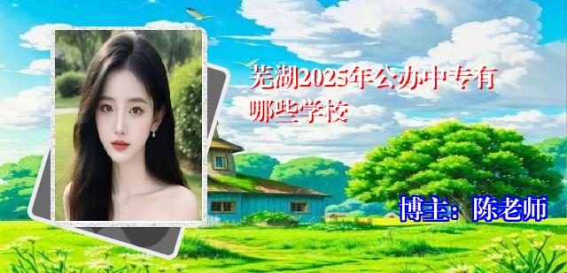 芜湖2025年公办中专有哪些学校
