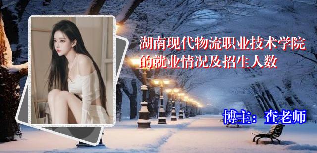 湖南现代物流职业技术学院的就业情况及招生人数