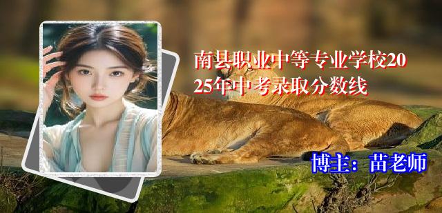 南县职业中等专业学校2025年中考录取分数线
