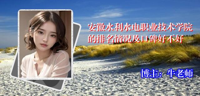 安徽水利水电职业技术学院的排名情况及口碑好不好