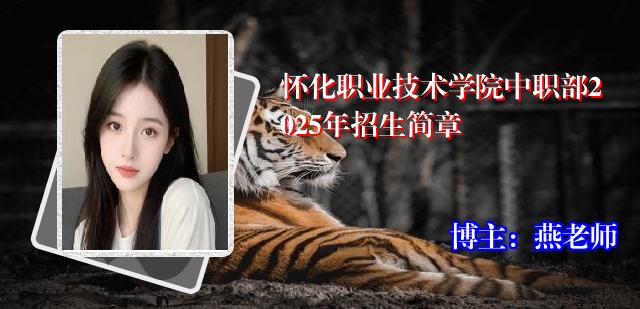 怀化职业技术学院中职部2025年招生简章
