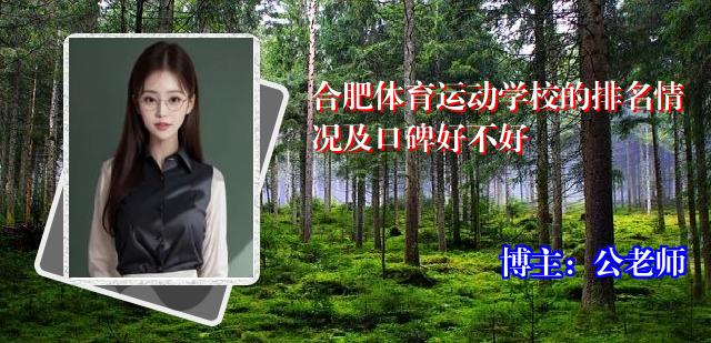 合肥体育运动学校的排名情况及口碑好不好