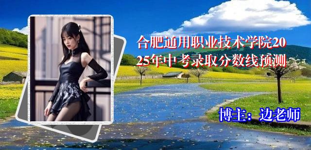 合肥通用职业技术学院2025年中考录取分数线预测