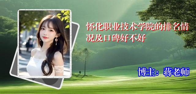怀化职业技术学院的排名情况及口碑好不好