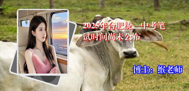 2025年合肥统一中考笔试时间尚未公布