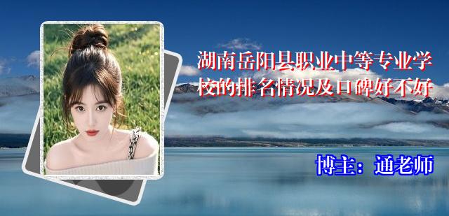湖南岳阳县职业中等专业学校的排名情况及口碑好不好