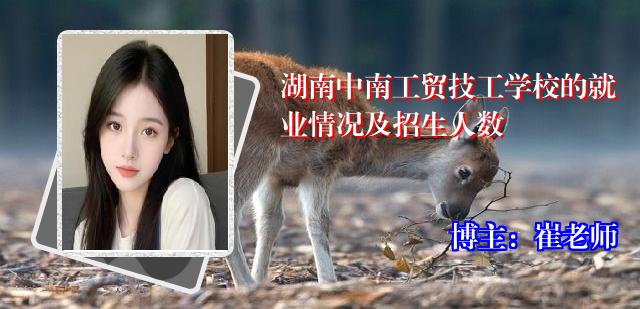 湖南中南工贸技工学校的就业情况及招生人数