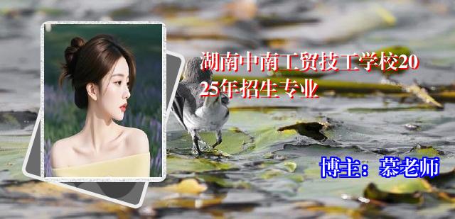 湖南中南工贸技工学校2025年招生专业