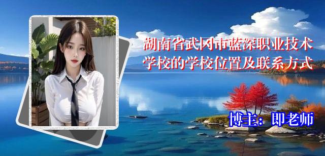 湖南省武冈市蓝深职业技术学校的学校位置及联系方式