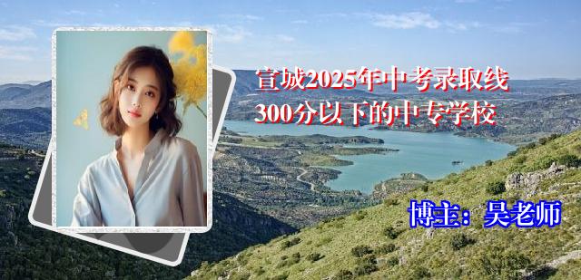 宣城2025年中考录取线300分以下的中专学校