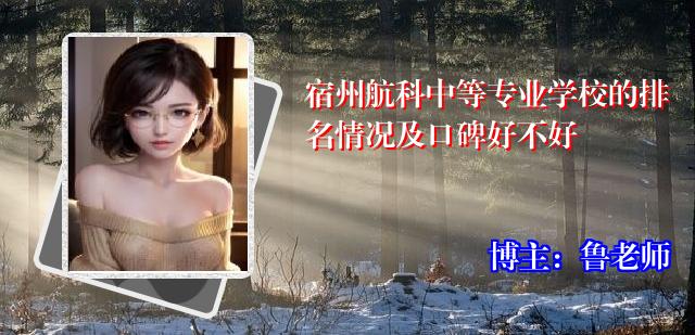 宿州航科中等专业学校的排名情况及口碑好不好