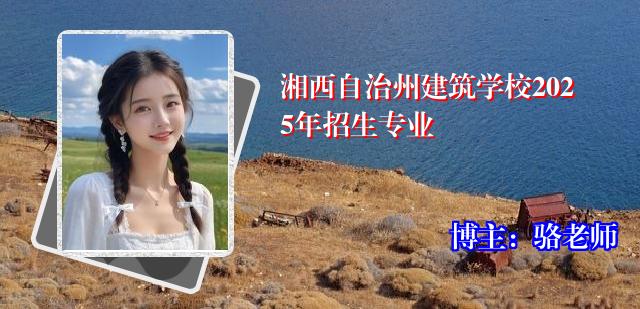 湘西自治州建筑学校2025年招生专业