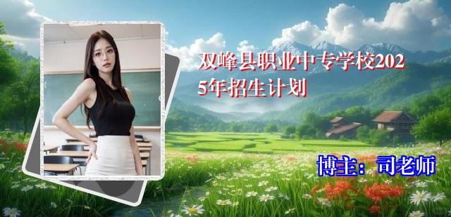 双峰县职业中专学校2025年招生计划