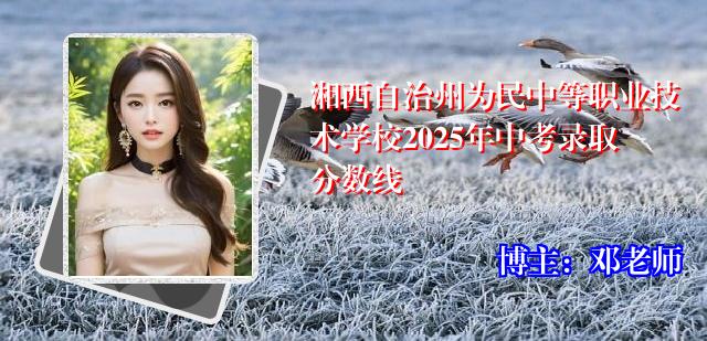 湘西自治州为民中等职业技术学校2025年中考录取分数线