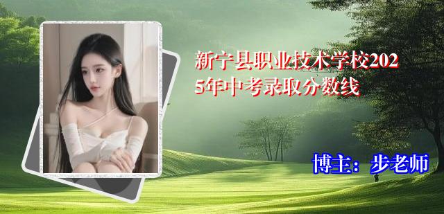 新宁县职业技术学校2025年中考录取分数线