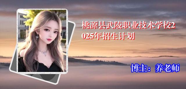 桃源县武陵职业技术学校2025年招生计划