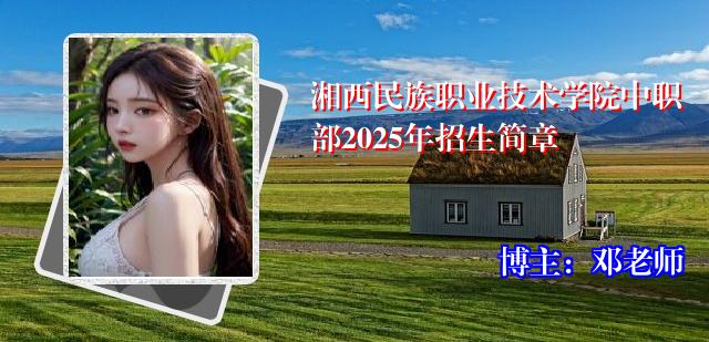 湘西民族职业技术学院中职部2025年招生简章