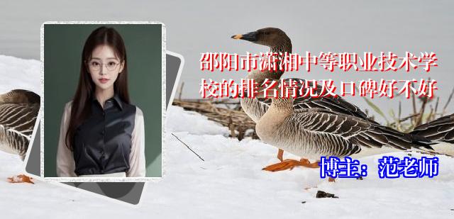 邵阳市潇湘中等职业技术学校的排名情况及口碑好不好