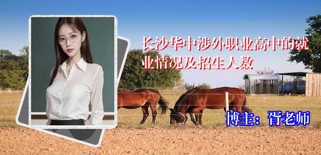 长沙华中涉外职业高中的就业情况及招生人数