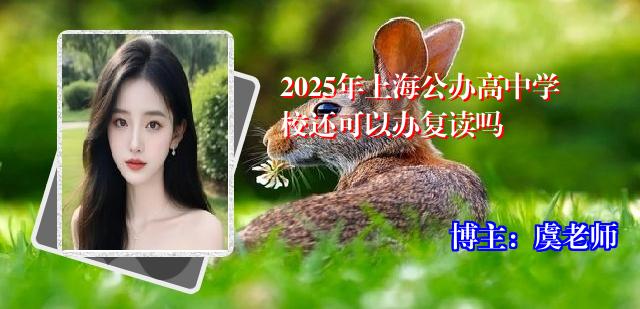 2025年上海公办高中学校还可以办复读吗
