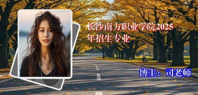 长沙南方职业学院2025年招生专业