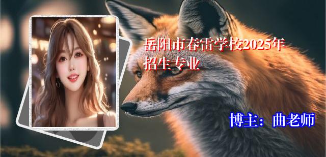 岳阳市春雷学校2025年招生专业