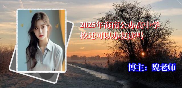 2025年海南公办高中学校还可以办复读吗