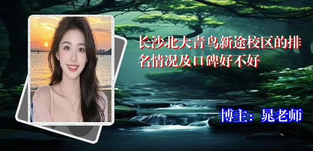 长沙北大青鸟新途校区的排名情况及口碑好不好