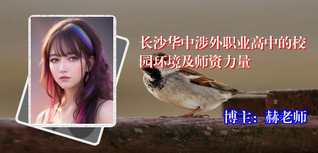 长沙华中涉外职业高中的校园环境及师资力量