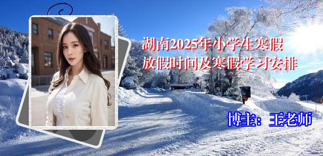 湖南2025年小学生寒假放假时间及寒假学习安排