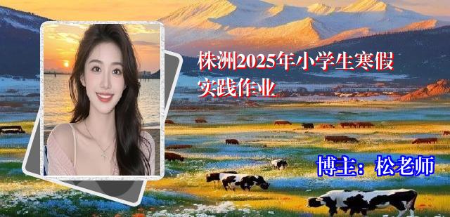 株洲2025年小学生寒假实践作业