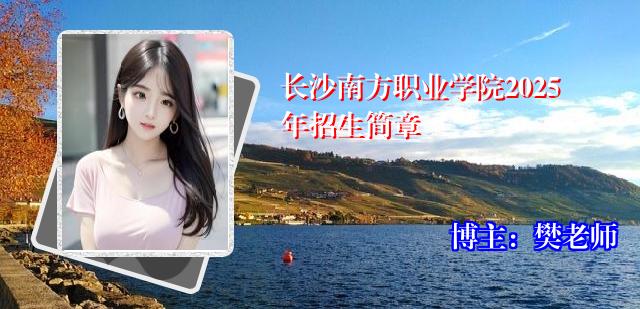 长沙南方职业学院2025年招生简章