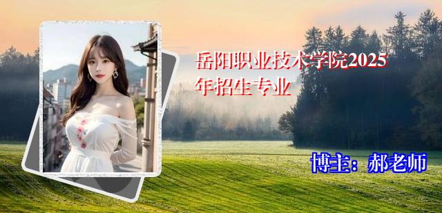 岳阳职业技术学院2025年招生专业