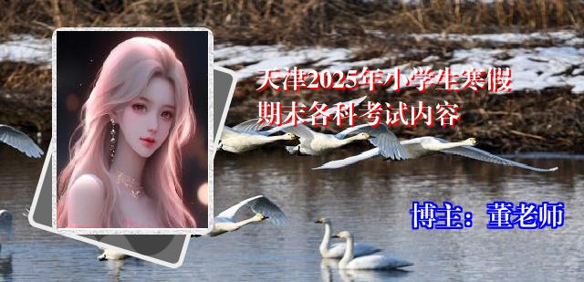 天津2025年小学生寒假期末各科考试内容
